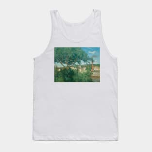 The Factory Village by Julian Alden Weir Tank Top